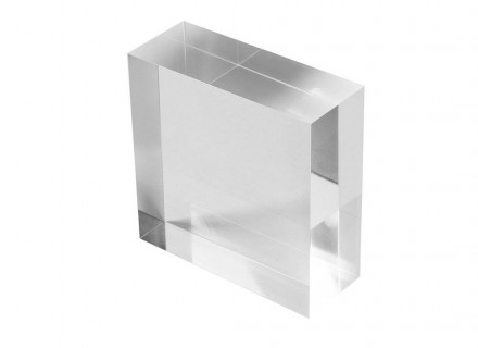 Блочное оргстекло Plexiglas толщина 50 мм, бесцветное 