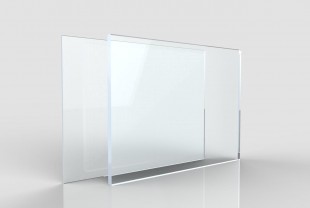 Экструзионное оргстекло PLEXIGLAS (PLEXISTEK) , толщина 2 мм, прозрачный