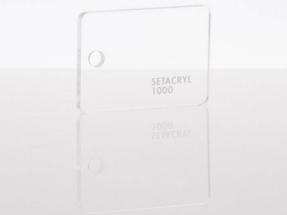 Литьевое прозрачное оргстекло SETACRYL, толщина 6 мм, прозрачный