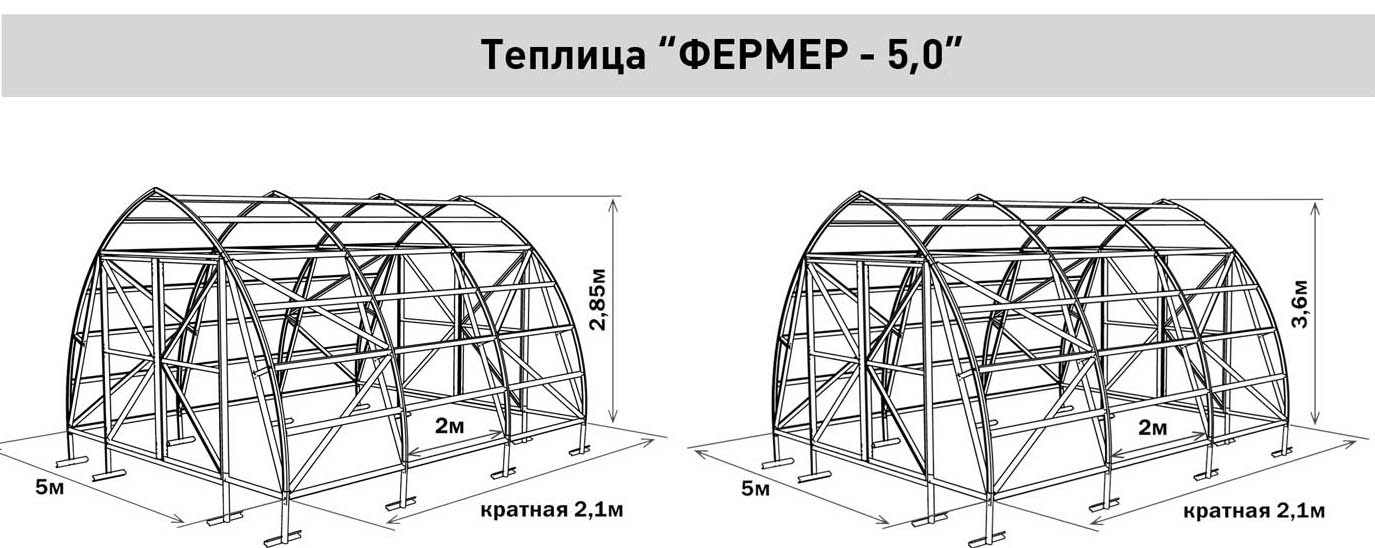 Теплица капелька своими руками из профильной трубы чертежи с размерами